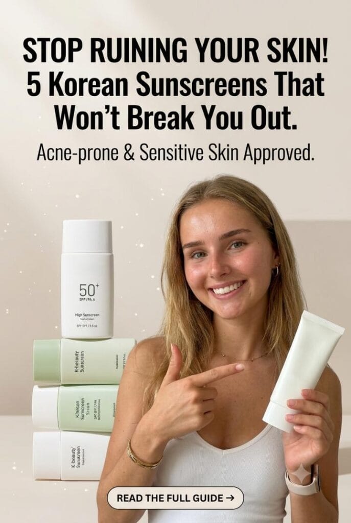 korean sunscreen skincare