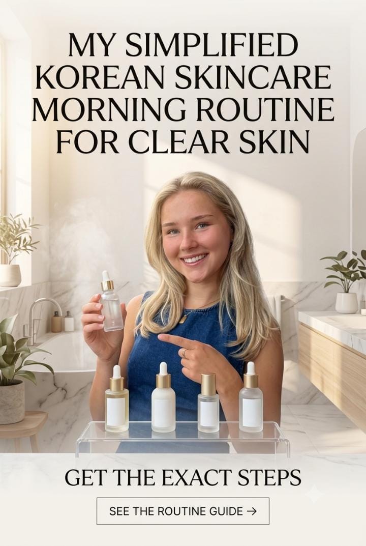 korean skincare morning routine