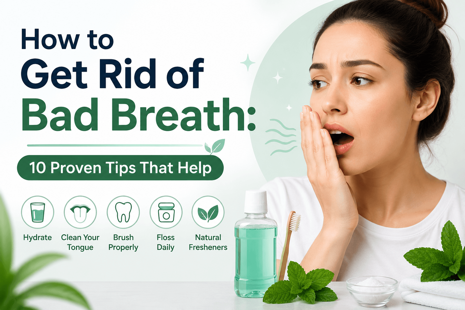 How to Get Rid of Bad Breath: 10 Proven Tips That Help