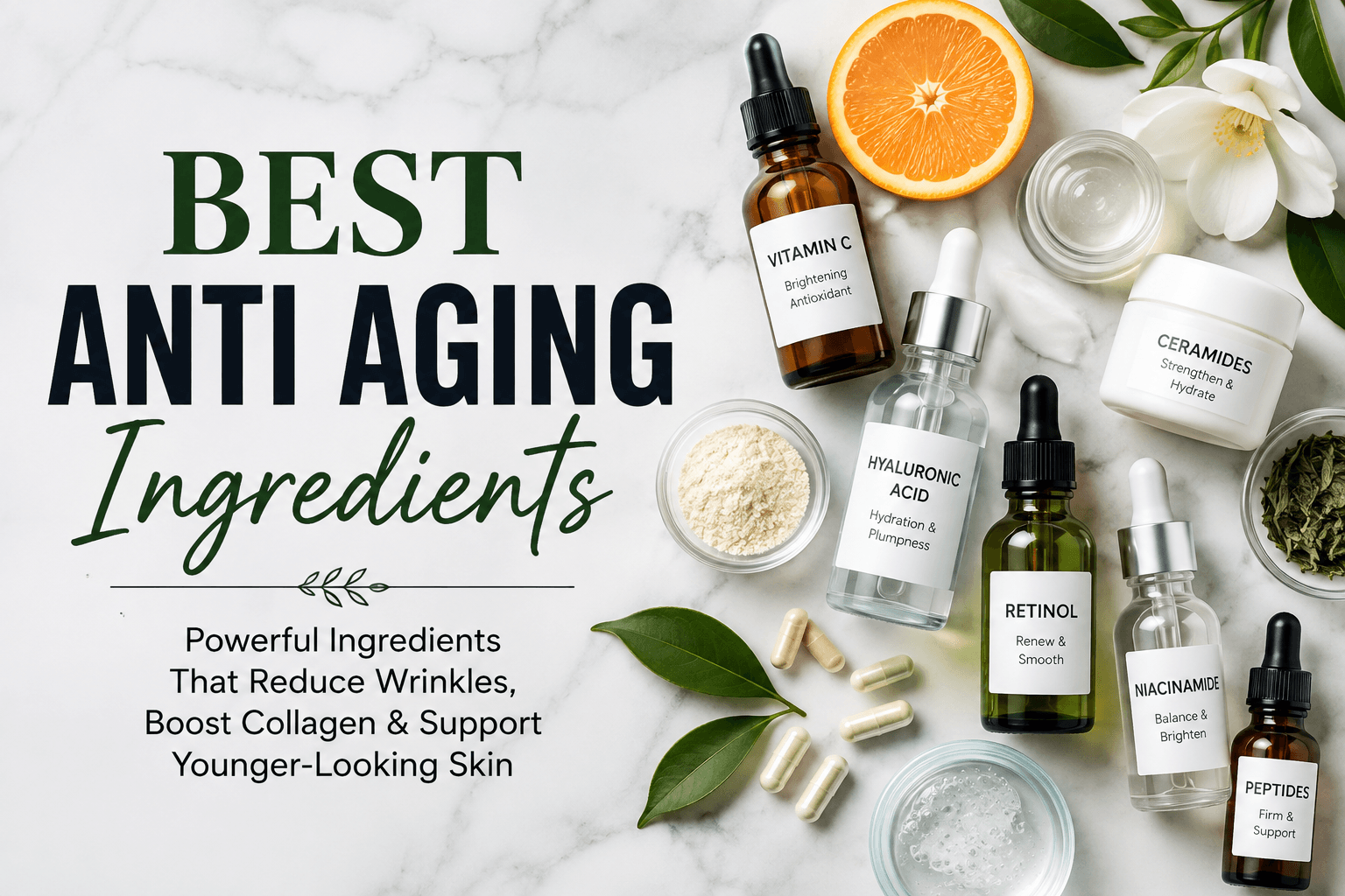 best anti aging ingredients