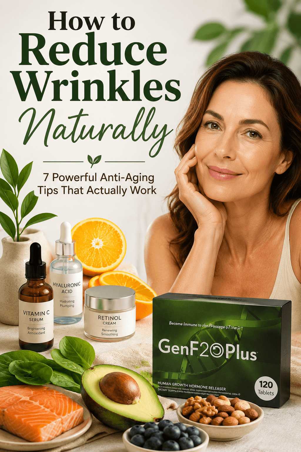 how to reduce wrinkles naturally