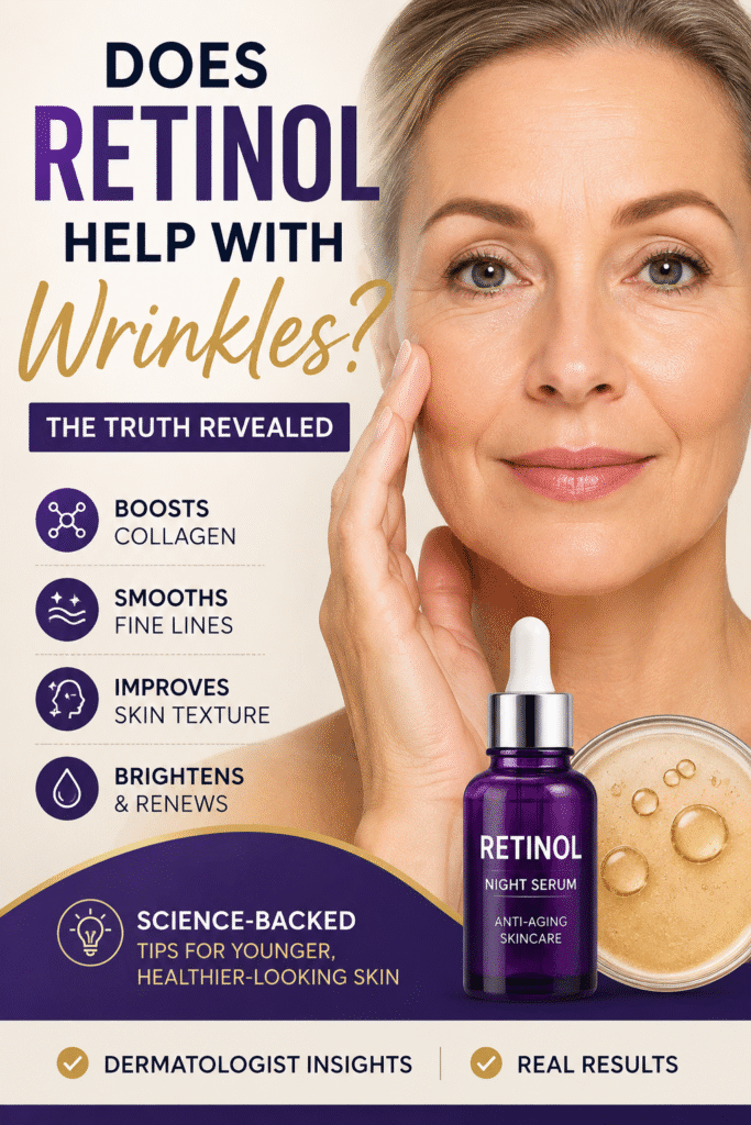 does retinol help with wrinkles
