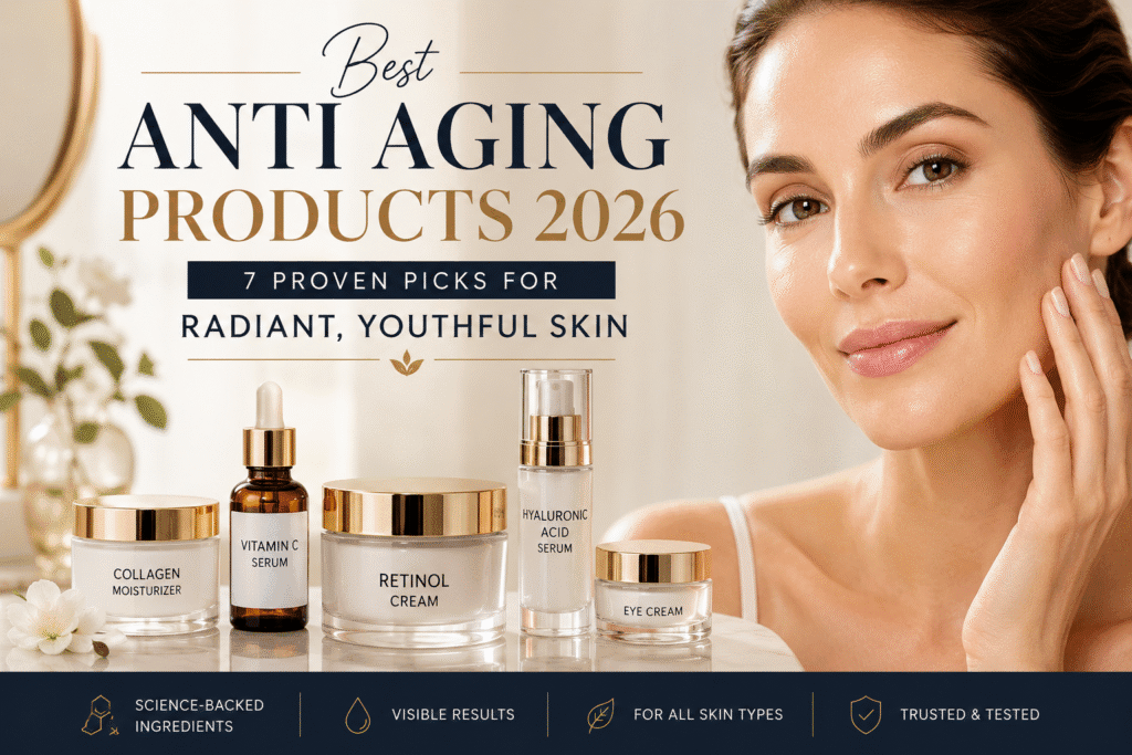 Best Anti Aging Products 2026: 7 Proven Picks for Radiant, Youthful Skin